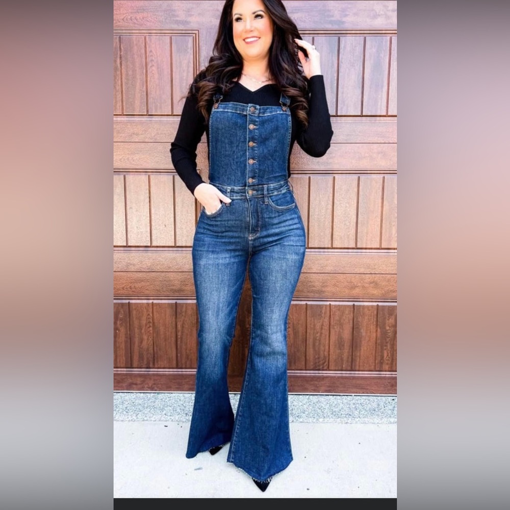 Judy Blue Overalls (Tummy Control) size small.